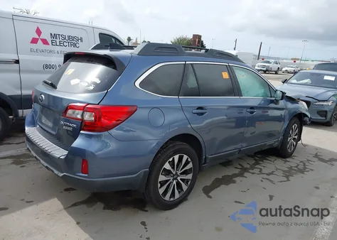 2016 Subaru Outback 2.5I Limited z USA, uszkodzony, nr VIN 4S4BSANC2G3218540